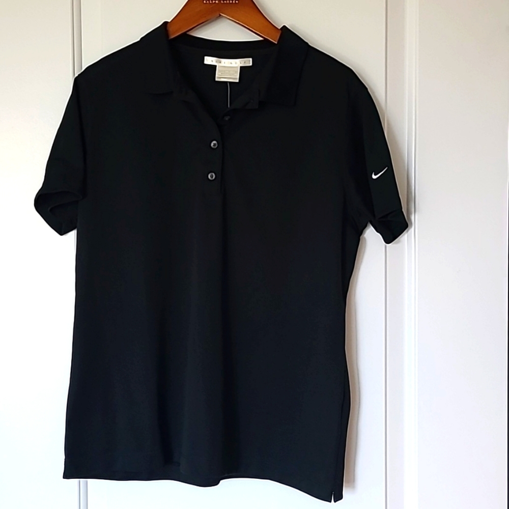 Womans Nike FitDry Golf Shirt Size Large New